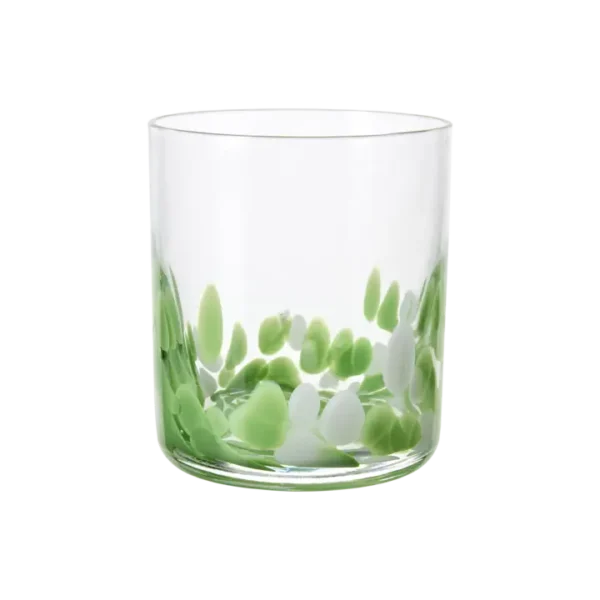 Cocktail glas grön/klar