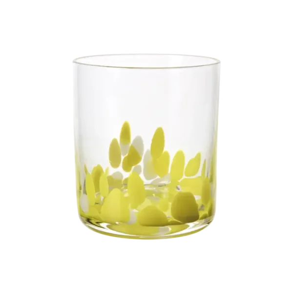 Cocktail glas gul/klar