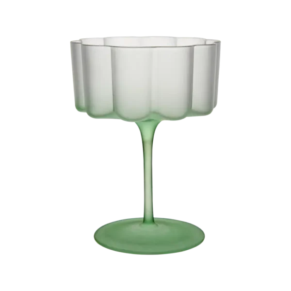 Lillie cocktail/dessertglas grön