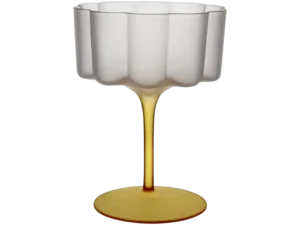 Lillie cocktail/dessertglas gul