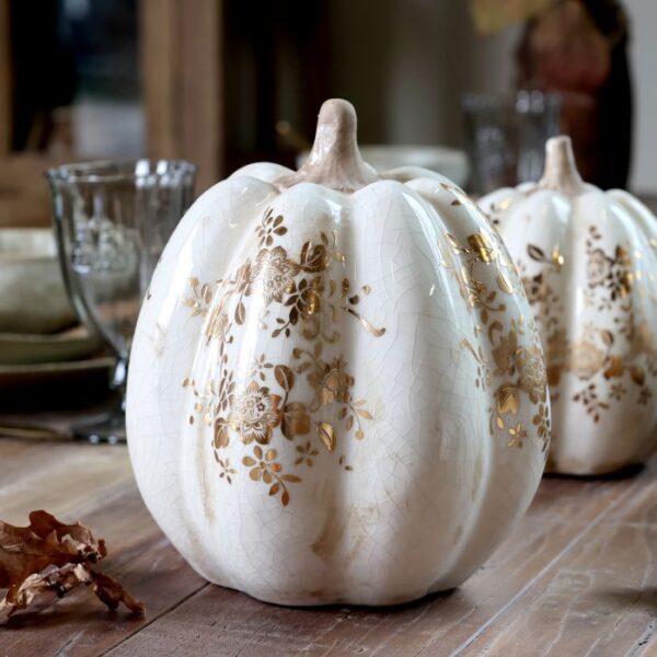 Pumpa antik mässing H22,5cm