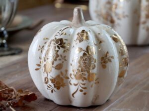 Pumpa antik mässing H12,5cm