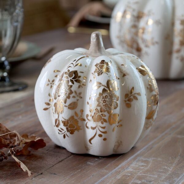 Pumpa antik mässing H12,5cm