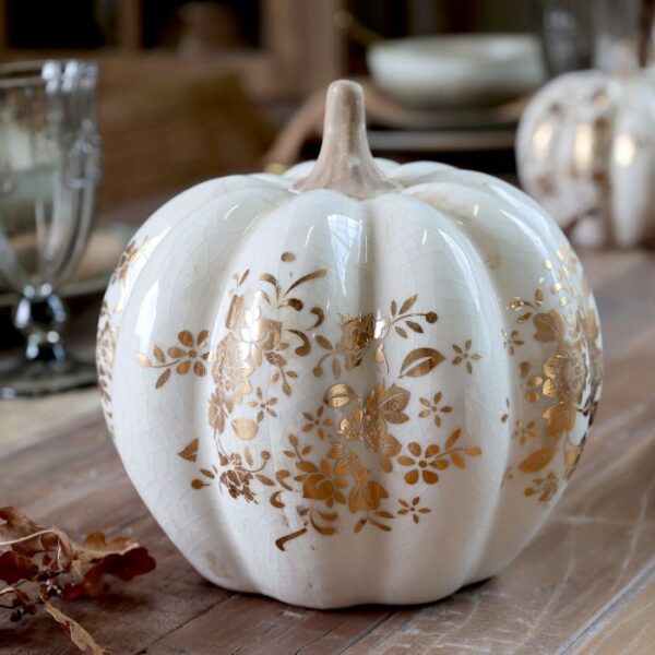 Pumpa antik mässing H17,5cm